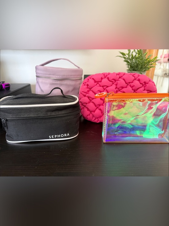 Sephora Other - 4 cosmetic bags various brands